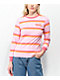 Odd Future Pink & Orange Stripe Long Sleeve T-Shirt - Thumbnail image 1 of 3