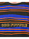 Odd Future Purple, Black, & Orange Striped T-Shirt - Thumbnail image 2 of 3