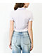 Odd Future Purple Checkered Crop Polo Shirt - Thumbnail image 2 of 3