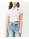 Odd Future Purple Checkered Crop Polo Shirt - Thumbnail image 1 of 3