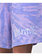 Odd Future Purple Spiral Tie Dye Sweat Shorts - Thumbnail image 3 of 4