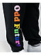 Odd Future Rainbow Text Black Sweatpants - Thumbnail image 5 of 5