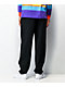 Odd Future Rainbow Text Black Sweatpants - Thumbnail image 2 of 5