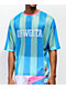 Odd Future Vertical Stripe Teal Soccer Jersey - Thumbnail image 1 of 4