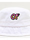 Odd Future White Bucket Hat