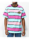 Odd Future Zigzag Pink, Blue & Purple Stripe T-Shirt