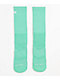 Odd Sox Basix Mint Green Crew Socks