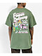 Open925 Dank Franks camiseta verde oliva