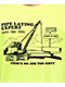 Open925 Pipe Laying Neon Yellow T-Shirt - Thumbnail image 2 of 2