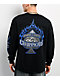 Orange County Choppers Diamond Plate Spade Black Long Sleeve T-Shirt - Thumbnail image 1 of 4