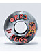 Orbs Pugs 54mm 85a ruedas de skate negras y blancas
