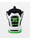Osiris D3 2001 White, Black & Green Skate Shoes - Thumbnail image 2 of 4