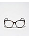 Oversize Square Tortoise Blue Light Glasses - Thumbnail image 2 of 2
