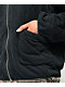 Oversized Quilted Black Jacket - Thumbnail image 3 of 4
