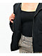 Oversized Quilted Black Jacket - Thumbnail image 4 of 4