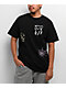 POETICCOLLECTIVE Three Prints Black T-Shirt - Thumbnail image 1 of 4