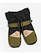 POW Kids Ascend Olive Snowboard Mittens - Thumbnail image 2 of 2