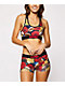 PSD Bitcoin Roses Sports Bra - Thumbnail image 5 of 5