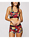 PSD Bitcoin Roses Sports Bra - Thumbnail image 2 of 5