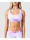 PSD Icy Drip Purple Sports Bra - Thumbnail image 1 of 3