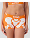 PSD Snapped Skeleton Orange Boyshort Underwear - Thumbnail image 3 of 3