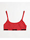 PSD Solid Mesh Red Bralette - Thumbnail image 1 of 2