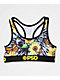 PSD Sunflower Mix Tie Dye Sports Bra