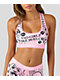 PSD x $AD GIRLZ by Junior H Pink Sports Bra - Thumbnail image 1 of 4