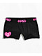 PSD x Keep A Breast Foundation I Heart Boobies Black Boyshort Underwear - Thumbnail image 1 of 4