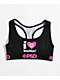 PSD x Keep A Breast Foundation I Heart Boobies Black Sports Bra - Thumbnail image 3 of 3