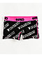 PSD x Playboy Gleam Black & Pink Boyshort Underwear - Thumbnail image 1 of 2