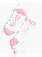 PSD x Playboy White & Pink Crew Socks - Thumbnail image 2 of 2