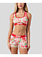 PSD x Strawberry Shortcake Berry Field Fever Red Sports Bra - Thumbnail image 2 of 2