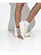 PUMA Women's Arizona Lace Warm White & Caramel Latte Shoes - Thumbnail image 3 of 6