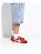 PUMA Women's Arizona Nylon Red & Grey Shoes - Thumbnail image 3 of 6