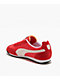 PUMA Women's Arizona Nylon Red & Grey Shoes - Thumbnail image 2 of 6