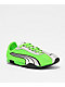 PUMA Women's H-Street OG Fizzy Green & Silver Shoes - Thumbnail image 1 of 5
