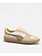 PUMA Women's Palermo Moda Elevated Warm White & Chocolate Shoes - Thumbnail image 1 of 4