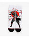 PYVOT Ronin Samurai White Crew Socks - Thumbnail image 1 of 2