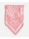 Paisley Pink Bandana - Thumbnail image 1 of 2