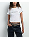 Paris Hilton Iconic White Crop T-Shirt - Thumbnail image 1 of 2