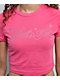 Paris Hilton That's Hot Rhinestone Pink Crop T-Shirt - Thumbnail image 2 of 3