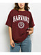 Park Fields Harvard Arch Seal Maroon T-Shirt - Thumbnail image 1 of 2