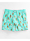 Party Pants Beer Run Mint Board Shorts - Thumbnail image 1 of 5