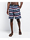 Party Pants Fiesta Stripes Black Board Shorts - Thumbnail image 1 of 4