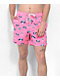 Party Pants Hammer Time Pink Board Shorts - Thumbnail image 2 of 4