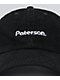 Paterson Core Logo Black Corduroy Strapback Hat - Thumbnail image 3 of 3