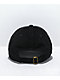 Paterson Core Logo Black Corduroy Strapback Hat - Thumbnail image 2 of 3