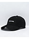 Paterson Core Logo Black Corduroy Strapback Hat - Thumbnail image 1 of 3