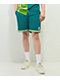 Paterson Courtside Shorts de baloncesto verde azulado